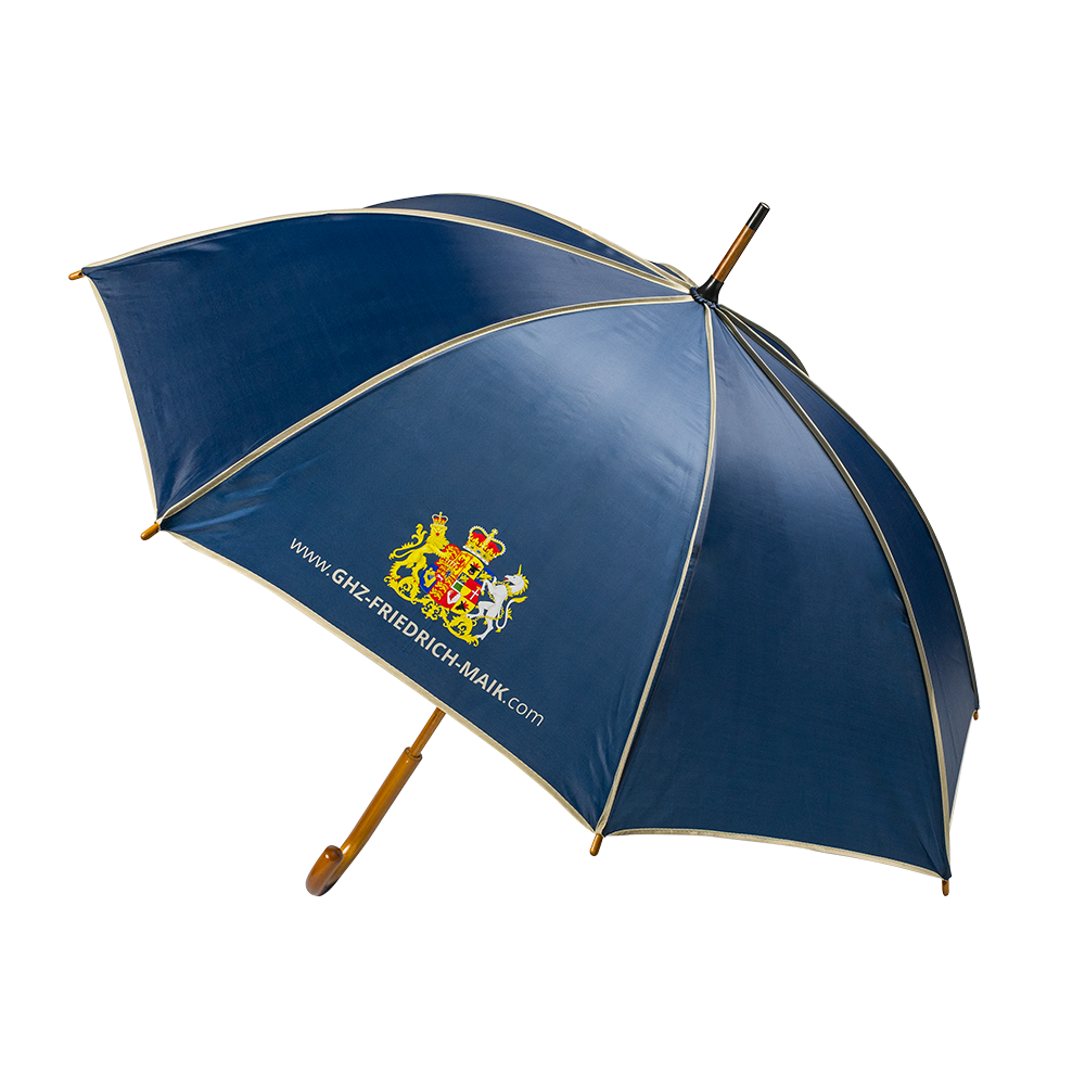 Regenschirm Variante Stockschirm Familienwappen