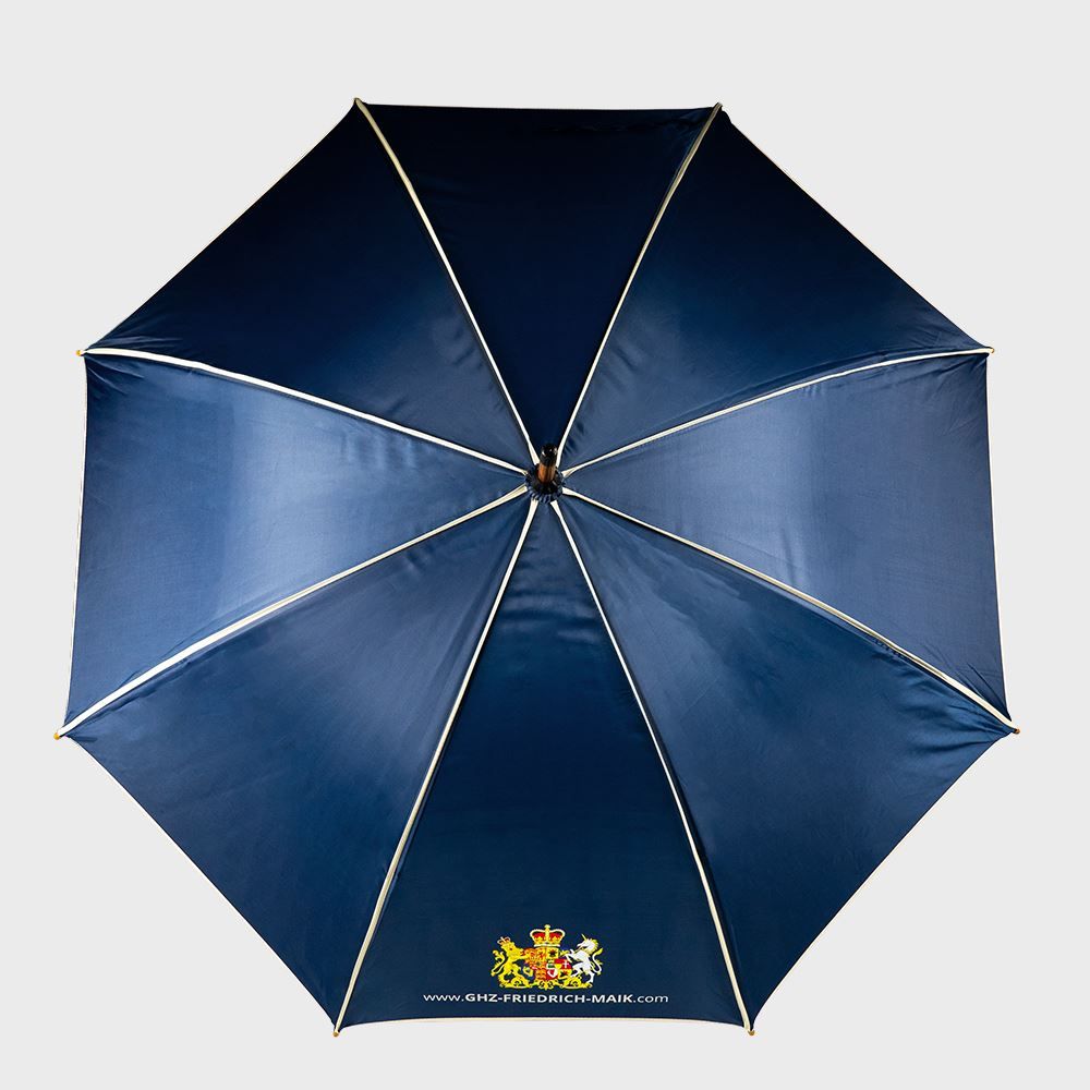 Regenschirm Variante Stockschirm Familienwappen