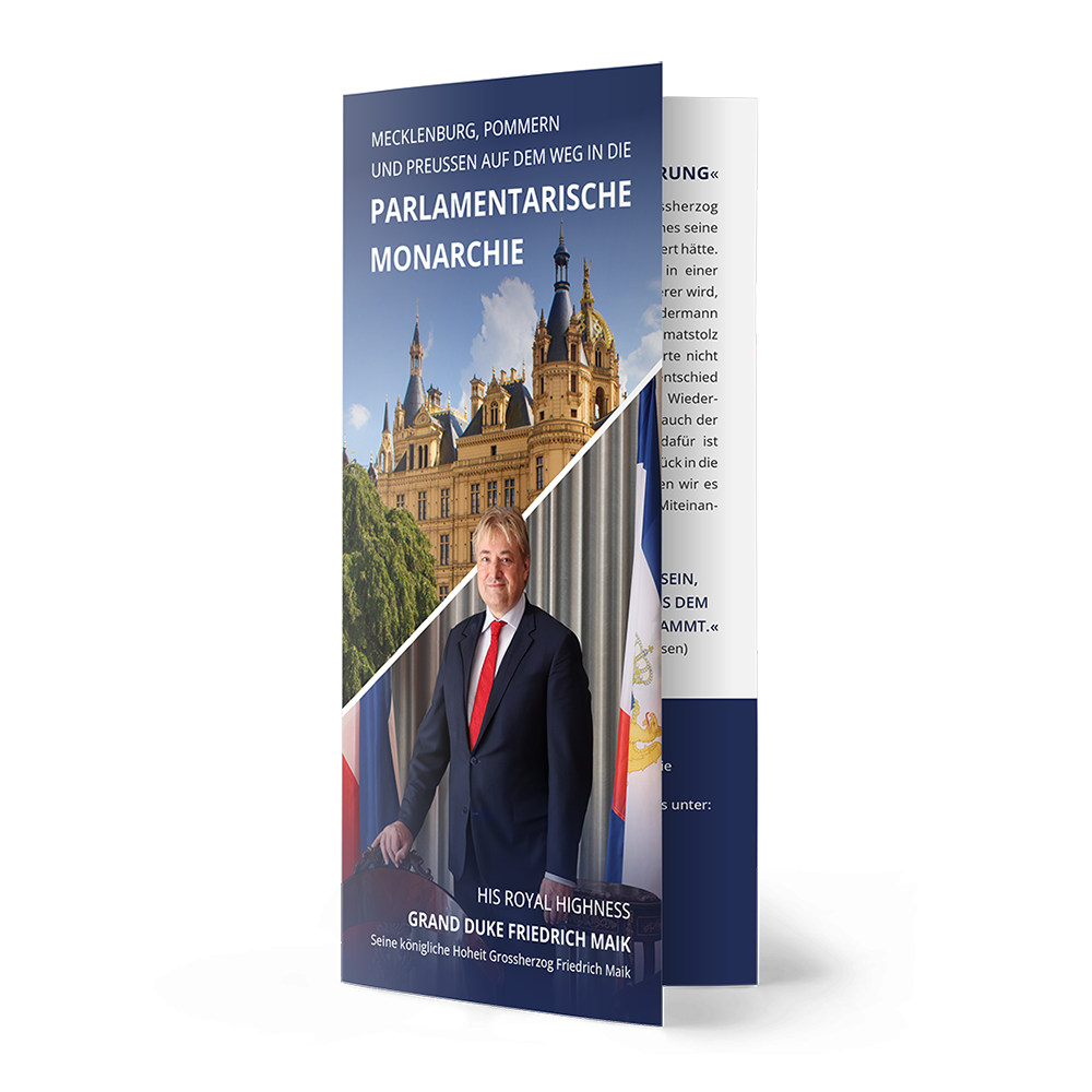 Flyer: Mecklenburg, Pommern und Preussen auf dem Weg in die parlamentarische Monarchie